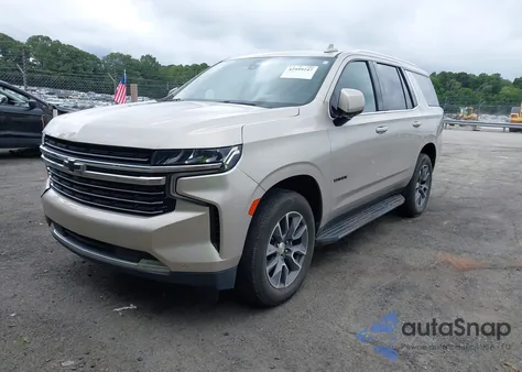 2021 Chevrolet Tahoe 2Wd Lt из США, поврежденный, VIN 1GNSCNKD2MR244786